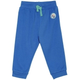 miniklub Blue Cotton Baby Boy Bodysuit & Jogger Set ( Pack of 2 ) - None