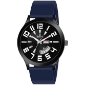 Swisstyle Blue Silicon Analog Mens Watch