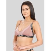 ILRASO - Mauve Nylon Removable Padding Women's Bralette Bra ( Pack of 1 ) - None