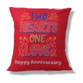 Ros - Red Ceramic Gifting Printed Cushion