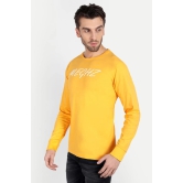 Men's Full Sleeve Yellow T-Shirt