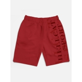 Trendy Typographic With Branding Printed Shorts for Boys - Pack of 3