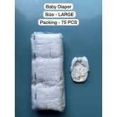 A-grade Cottony Soft Baby Diaper - (75 pcs )