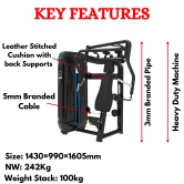 India's Best Seated Chest Press Machine-ETS-001