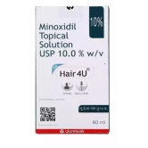 Hair 4u 10 topical solution (60ml) for hair loss and hair regrowth