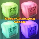 JMALL Digital Color Changing Alarm Clock - Pack of 1