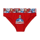 AVENGERS BOYS BRIEF SOLID ASSORTED Pack Of 4 - None