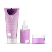 Plix Jamun active acne serum 30ml Jamun facewash 100ml & Jamun moisturizer 50 g combo(Pack of 3)