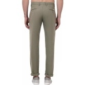 MEN'S TROUSERS-30 / GREEN / SATIN