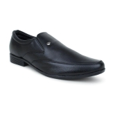 Action Office Artificial Leather Black Formal Shoes - None