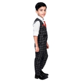 Ahhaaaa Kids Ethnic Wear Cotton Blend Waistcoat Shirt and Trouser Set for Boys - None