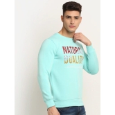 Rodamo  Men Blue Printed Sweatshirt