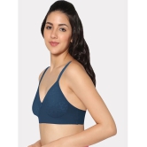 IN CARE LINGERIE Blue Polyester Lightly Padded Womens Push Up Bra ( Pack of 1 ) - None