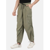 Bene Kleed Loose Flat Mens Cargos - Green ( Pack of 1 ) - None