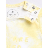 Yellow Tie and Dye Half Sleeve Co-ord Set-5-6 y