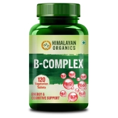 Himalayan Organics Vitamin B Complex with 100% RDA B1, B2, B3, B5, B6, B7, B9 & B12 120 Tablet