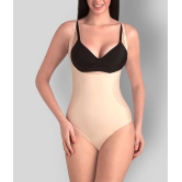 Swee - Beige Nylon Womens Shapewear ( Pack of 1 ) - 2XL