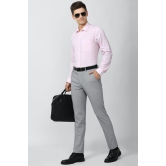 Men Pink Slim Fit Formal Full Sleeves Formal Shirt