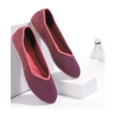 MARC LOIRE Maroon Ballerinas - None