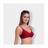 ICONIC ME Multicolor Cotton Lightly Padded Womens T-Shirt Bra ( Pack of 6 ) - None