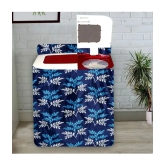 ENTICE Semi-Automatic Washing Machine Cover Compatiable For 8 kg - Navy - Navy