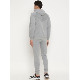 Wild West - Grey Cotton Blend Regular Fit Printed Mens Sports Tracksuit ( Pack of 1 ) - None