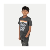 Radprix Black Cotton Blend Boys T-Shirt ( Pack of 1 ) - None