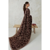 Baroque Velvet Shawls '23 - EMBROIDERED VELVET SHAWL VS-32