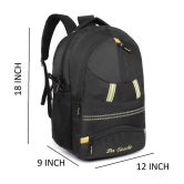 Da Tasche Black Polyester Backpack For Kids