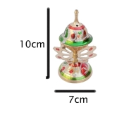 Mii Art Brass Incense Holder, Agarbatti Stand for Pooja (Size-10x7cm) Pack of 1Pcs