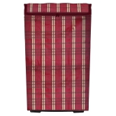 E-Retailer Single PVC Maroon Washing Machine Cover for Universal Top Load - Maroon