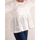 Athangudi Top White-XXS