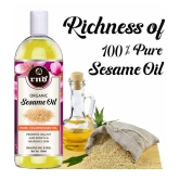 RND Coldpressed Sesame Oil Hair Oil 100 mL Pack of 2