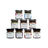 FITJARS - Signature Nut Butter Gift Pack 1X40 gm Mini Jars of Each Flavour - 9 Units