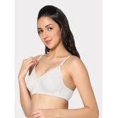 IN CARE LINGERIE - White Cotton Non Padded Women's T-Shirt Bra ( Pack of 1 ) - None