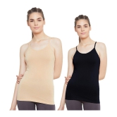 Outflits Cotton Smoothing Cami Shapewear - Pack of 2 - XS