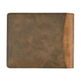 GEEO Brown Faux Leather Mens Regular Wallet ( Pack of 1 ) - Brown