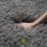 Boston Super Soft Carpet-Silver / 5x7 Feet