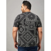 AUSTIVO Cotton Blend Regular Fit Printed Half Sleeves Mens T-Shirt - Multicolor ( Pack of 1 ) - None