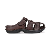 softio Brown Flip Flops - 8