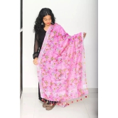 Tisser Digital Print Linen Dupatta Size-16x16