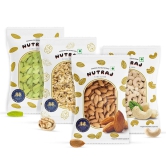 Nutraj Dry Fruit Combo Pack 400gm - Almond, Cashews, Raisin, Walnut Kernels (100gm Each)