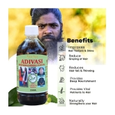 Adivasi Bhringraj Natural Hair Growth Herbal Hair Oil and Shampoo Combo (250ml)Pack of 2