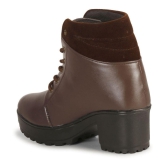 Ishransh - Brown Women's Ankle Length Boots - None