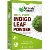 Dravida Organics Indigo Powder for black hair Henna 100 g