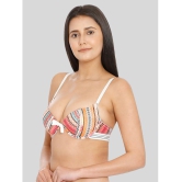 ILRASO - Multicolor Nylon Lightly Padded Women's Push Up Bra ( Pack of 1 ) - None