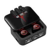 COREGENIX Power M88 Bluetooth True Wireless (TWS) In Ear 14 Hours Playback Low Latency,Powerfull bass IPX4(Splash & Sweat Proof) Black