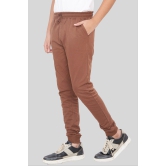 Teen Boys Casual Joggers - Brown-11-12 Years