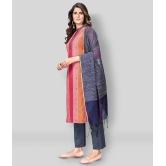 Vbuyz - Multicolor Straight Cotton Women's Stitched Salwar Suit ( Pack of 1 ) - XL