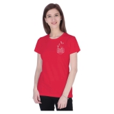 Neo Garments Cotton Red T-Shirts - 3XL